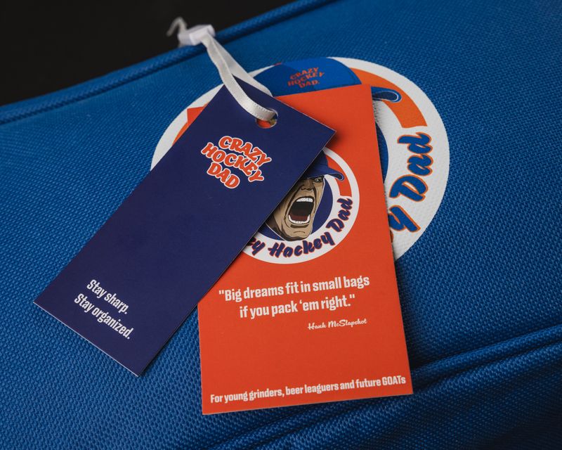 Crazy Hockey Dad Accessory Bag