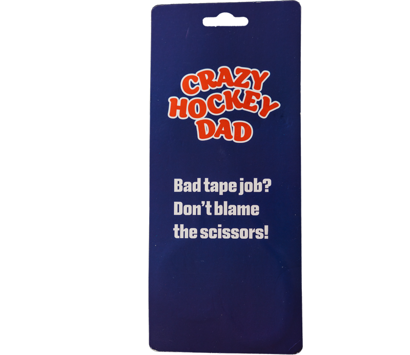 Crazy Hockey Dad Scissors