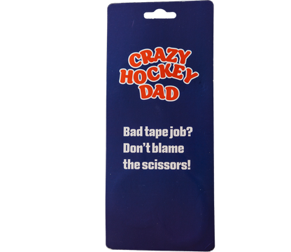 Crazy Hockey Dad Scissors